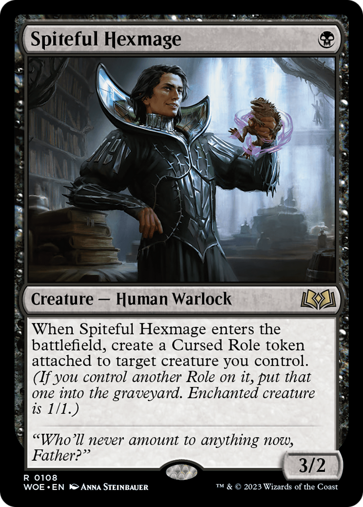 Spiteful Hexmage [Wilds of Eldraine] | Gaming Infinity