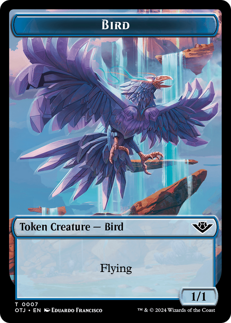 Bird Token [Outlaws of Thunder Junction Tokens] | Gaming Infinity