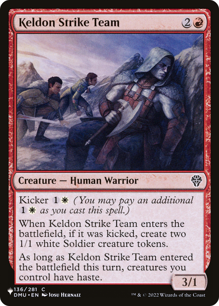 Keldon Strike Team [The List] | Gaming Infinity