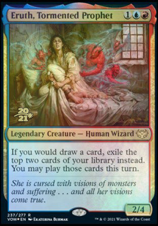 Eruth, Tormented Prophet [Innistrad: Crimson Vow Prerelease Promos] | Gaming Infinity