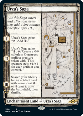 Urza's Saga (Sketch) [Modern Horizons 2] | Gaming Infinity