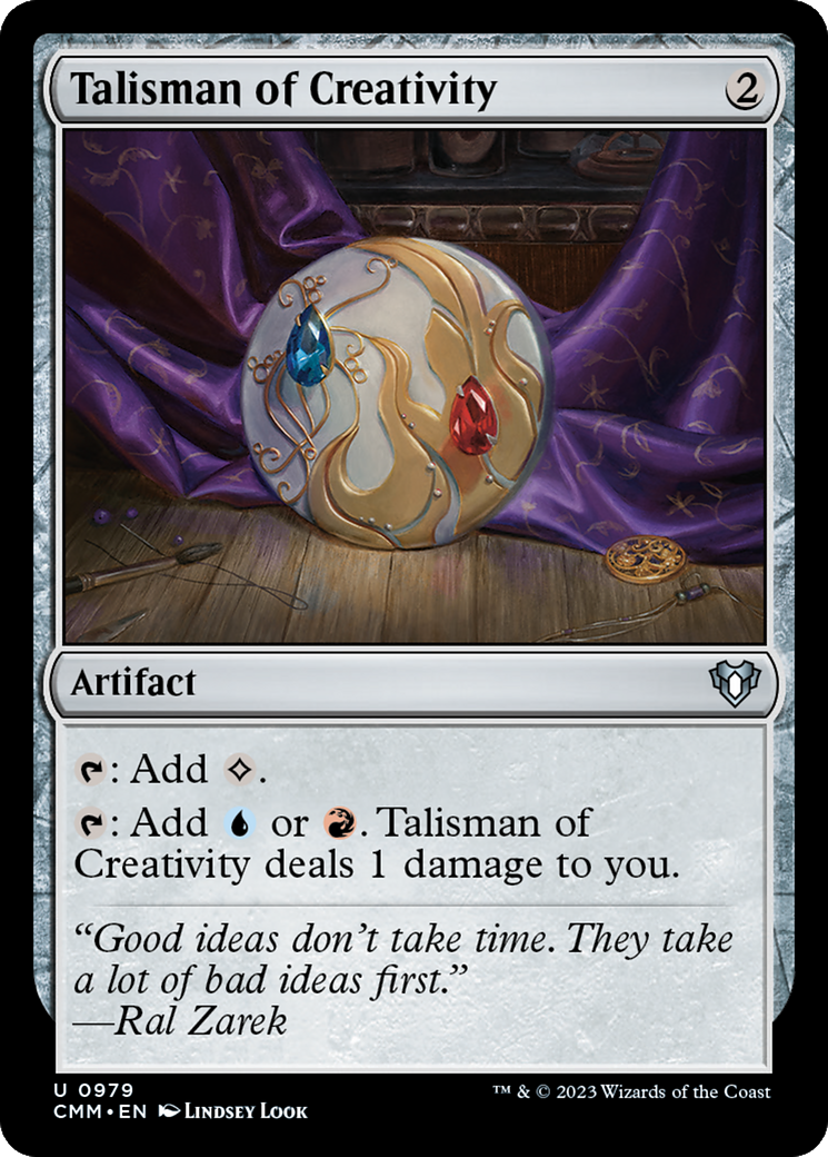 Talisman of Creativity [Commander Masters] | Gaming Infinity