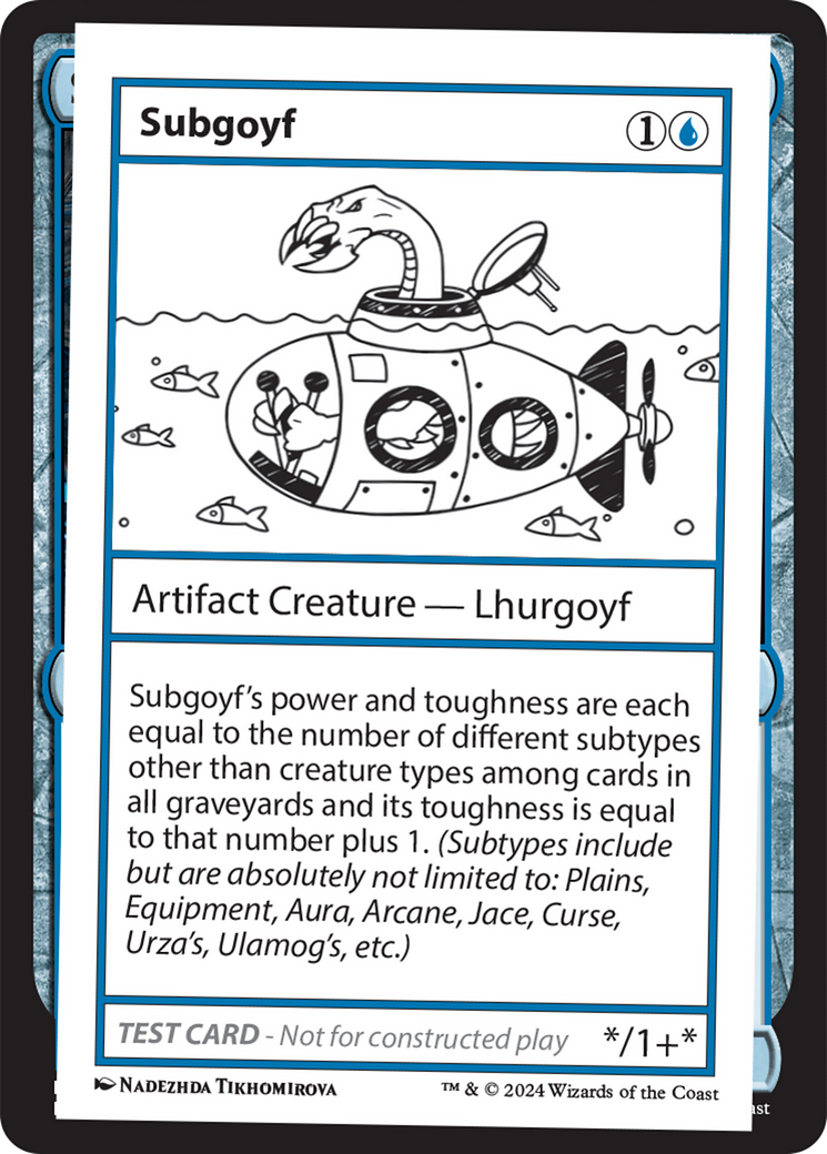 Subgoyf [Mystery Booster 2 Playtest Cards] | Gaming Infinity