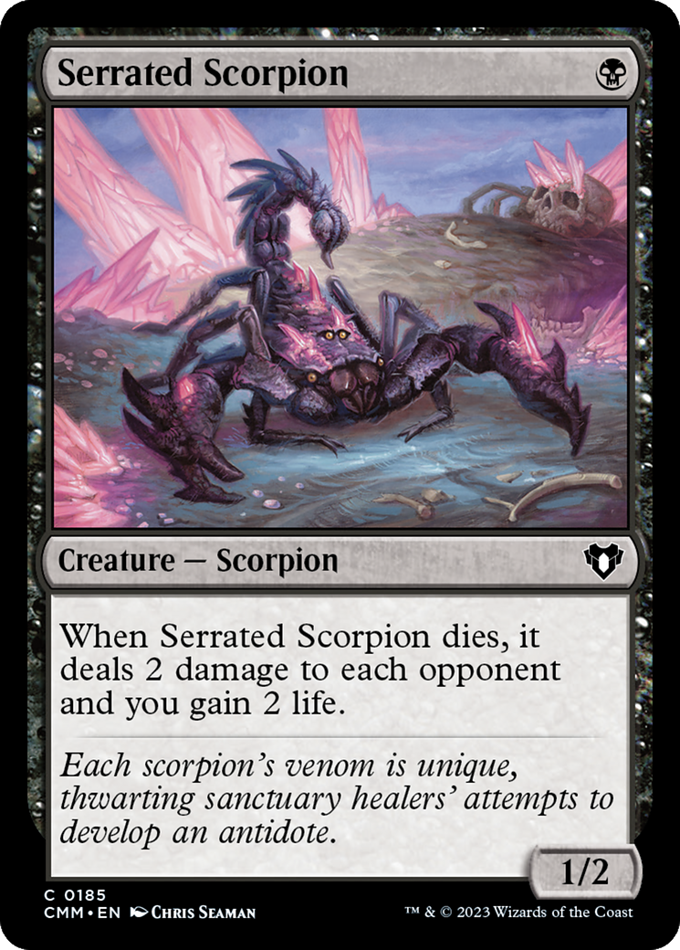 Serrated Scorpion [Commander Masters] | Gaming Infinity