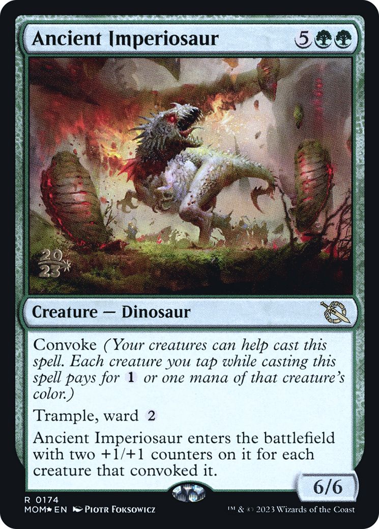 Ancient Imperiosaur [March of the Machine Prerelease Promos] | Gaming Infinity