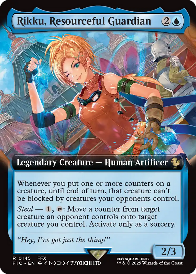 Rikku, Resourceful Guardian (Extended Art) [FINAL FANTASY Commander] | Gaming Infinity