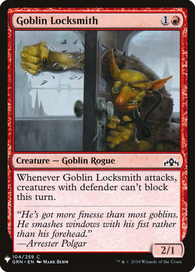 Goblin Locksmith [Mystery Booster] | Gaming Infinity