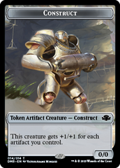 Insect // Construct Double-Sided Token [Dominaria Remastered Tokens] | Gaming Infinity