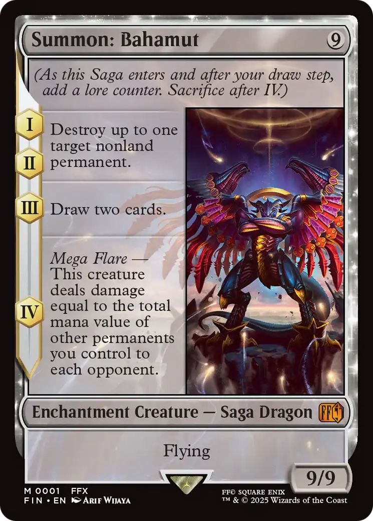 Summon: Bahamut [FINAL FANTASY] | Gaming Infinity