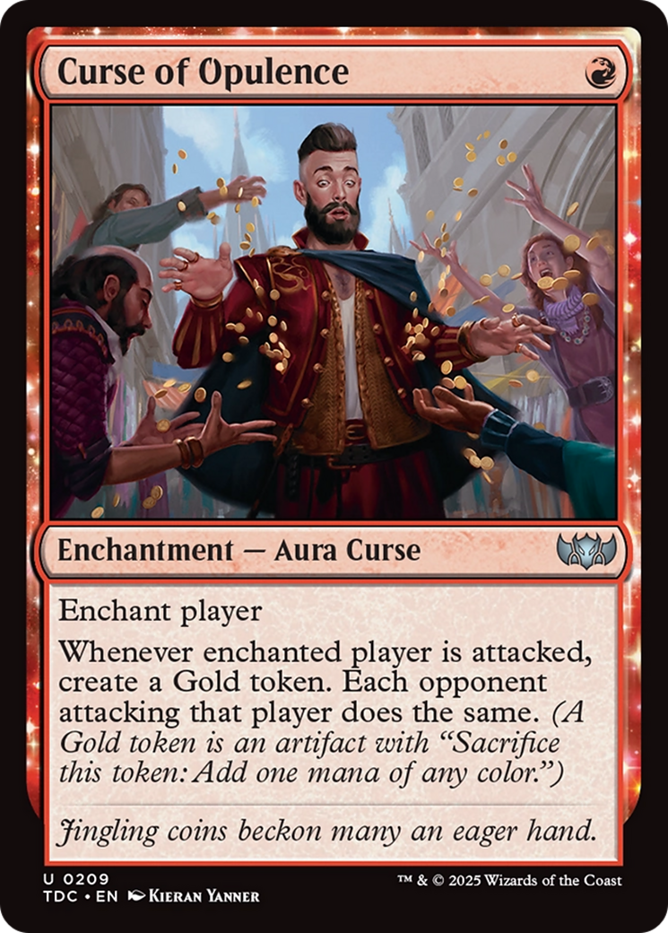 Curse of Opulence [Tarkir: Dragonstorm Commander] | Gaming Infinity