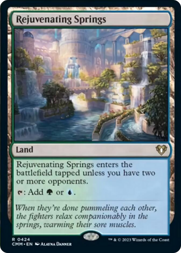 Rejuvenating Springs [Commander Masters] | Gaming Infinity