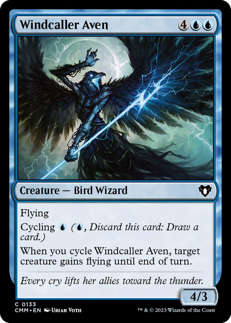 Windcaller Aven [Commander Masters] | Gaming Infinity