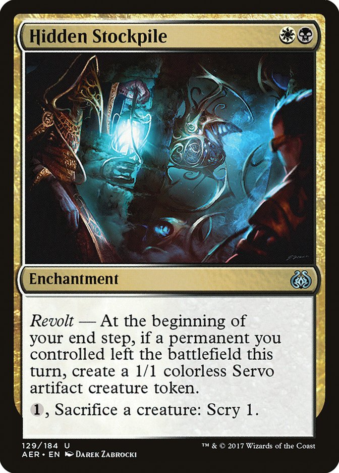 Hidden Stockpile [Aether Revolt] | Gaming Infinity