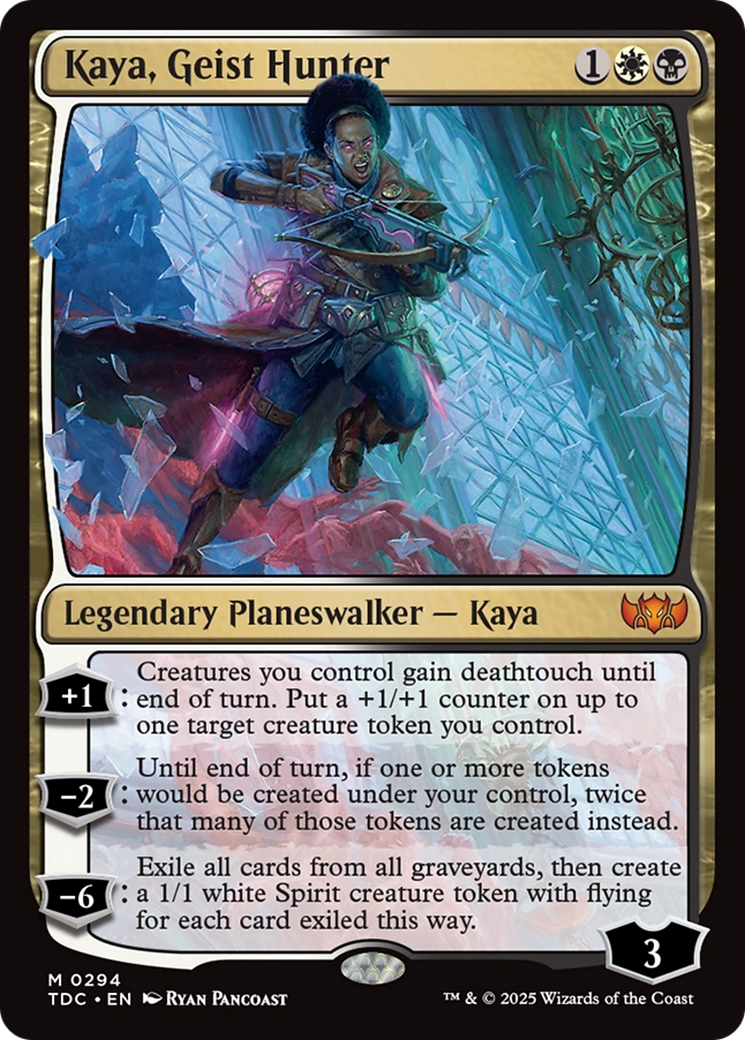 Kaya, Geist Hunter [Tarkir: Dragonstorm Commander] | Gaming Infinity