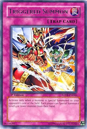 Triggered Summon [FOTB-EN046] Rare | Gaming Infinity