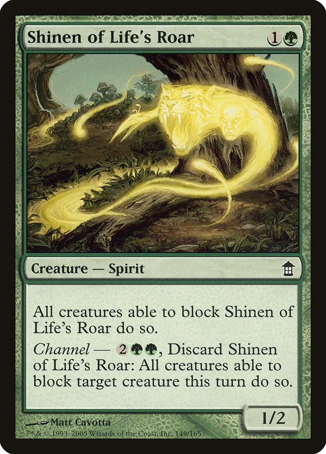 Shinen of Life's Roar [Saviors of Kamigawa] | Gaming Infinity