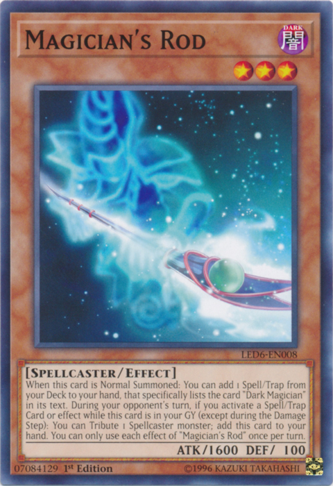 Magician's Rod [LED6-EN008] Common | Gaming Infinity