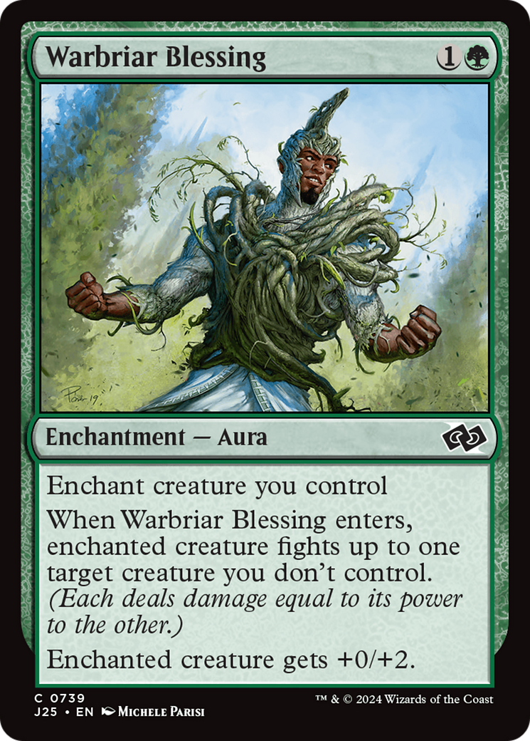 Warbriar Blessing [Foundations Jumpstart] | Gaming Infinity