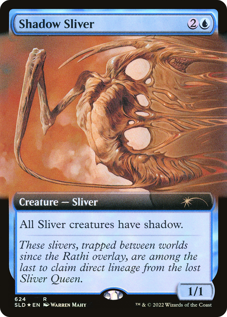 Shadow Sliver (Extended Art) [Secret Lair Drop Promos] | Gaming Infinity