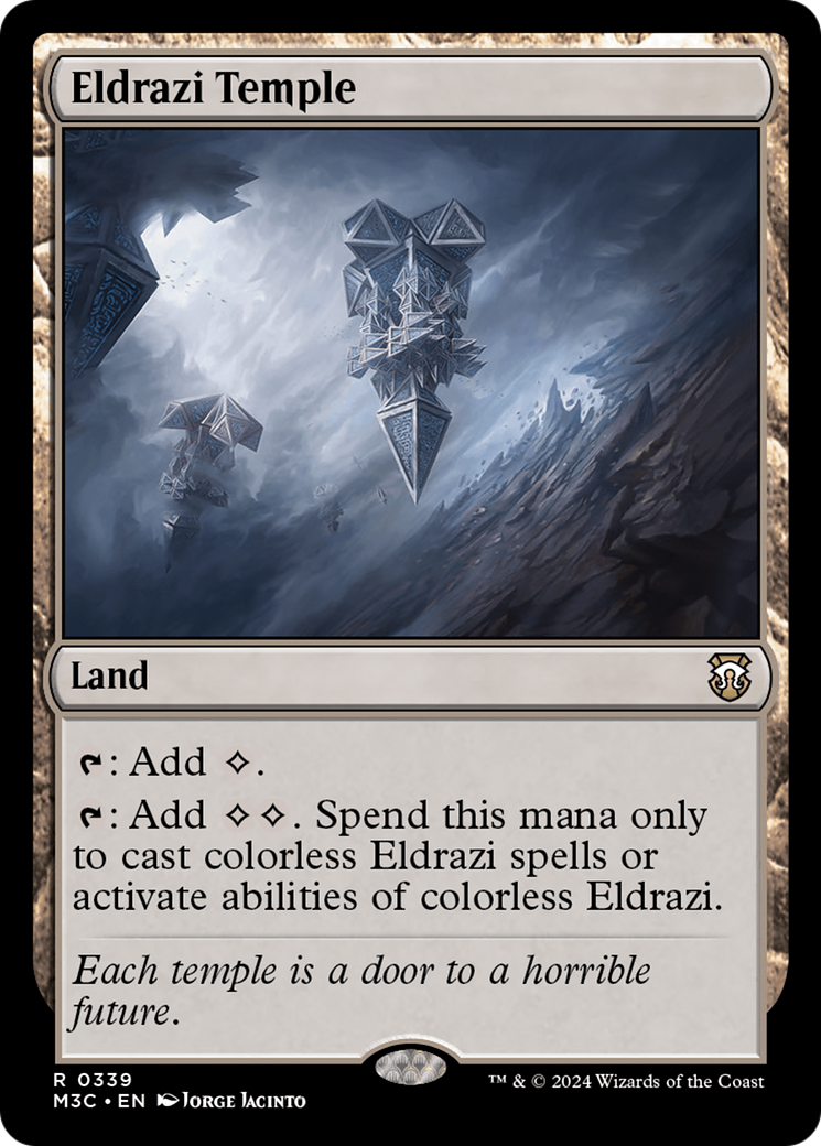 Eldrazi Temple (Ripple Foil) [Modern Horizons 3 Commander] | Gaming Infinity