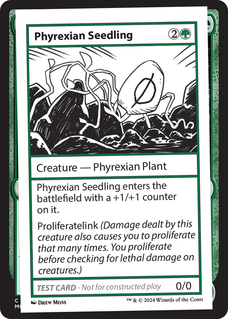 Phyrexian Seedling [Mystery Booster 2 Playtest Cards] | Gaming Infinity
