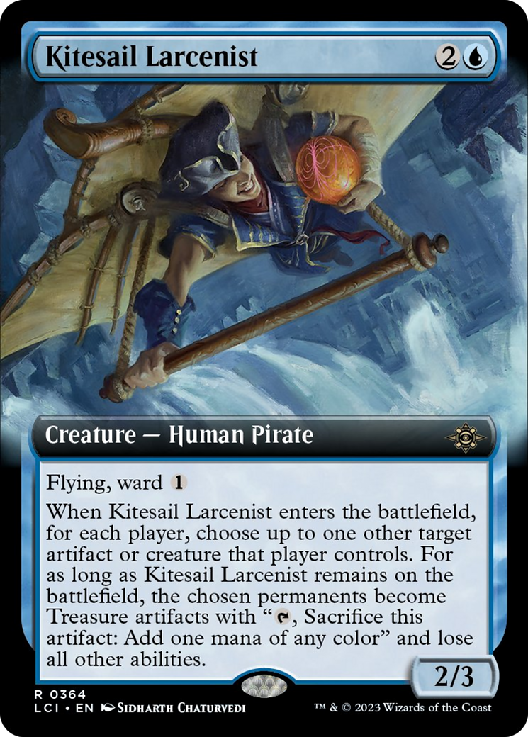 Kitesail Larcenist (Extended Art) [The Lost Caverns of Ixalan] | Gaming Infinity