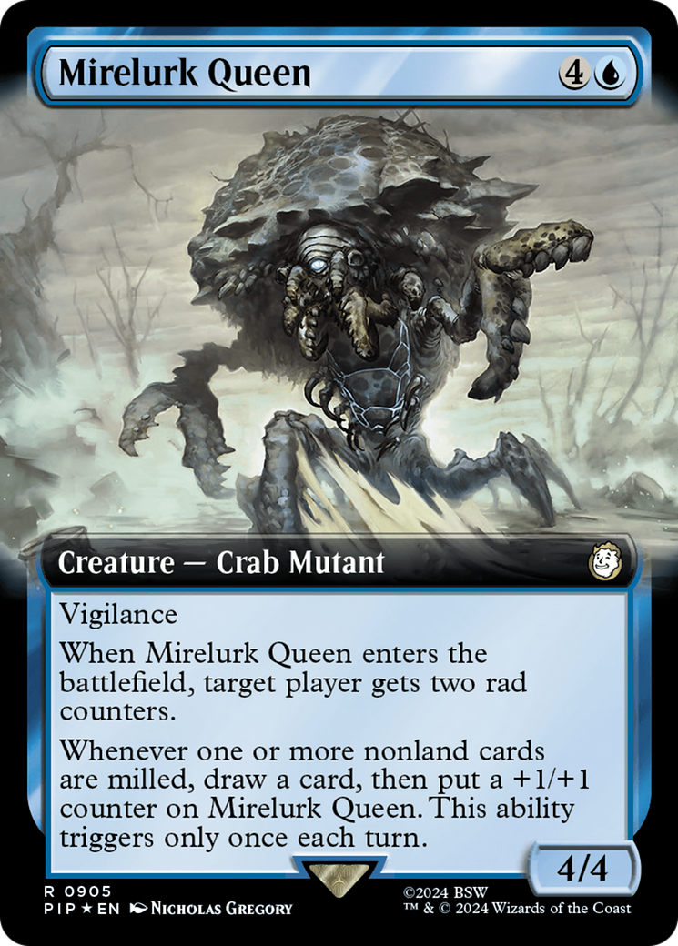 Mirelurk Queen (Extended Art) (Surge Foil) [Fallout] | Gaming Infinity