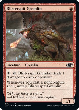 Blisterspit Gremlin [Jumpstart 2022] | Gaming Infinity