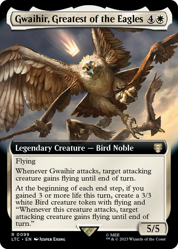 Gwaihir, Greatest of the Eagles (Extended Art) [The Lord of the Rings: Tales of Middle-Earth Commander] | Gaming Infinity