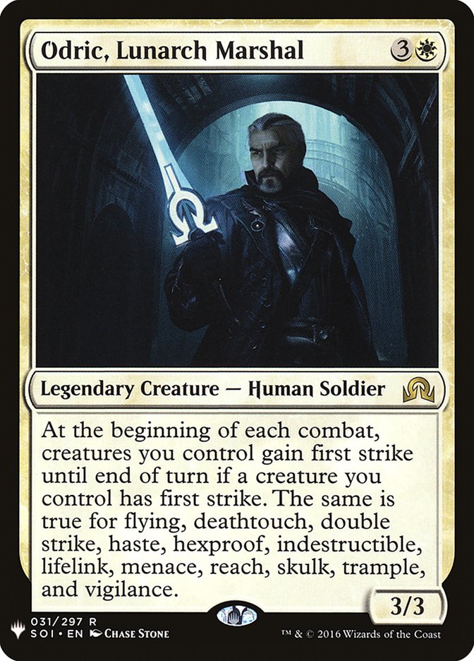 Odric, Lunarch Marshal [The List] | Gaming Infinity