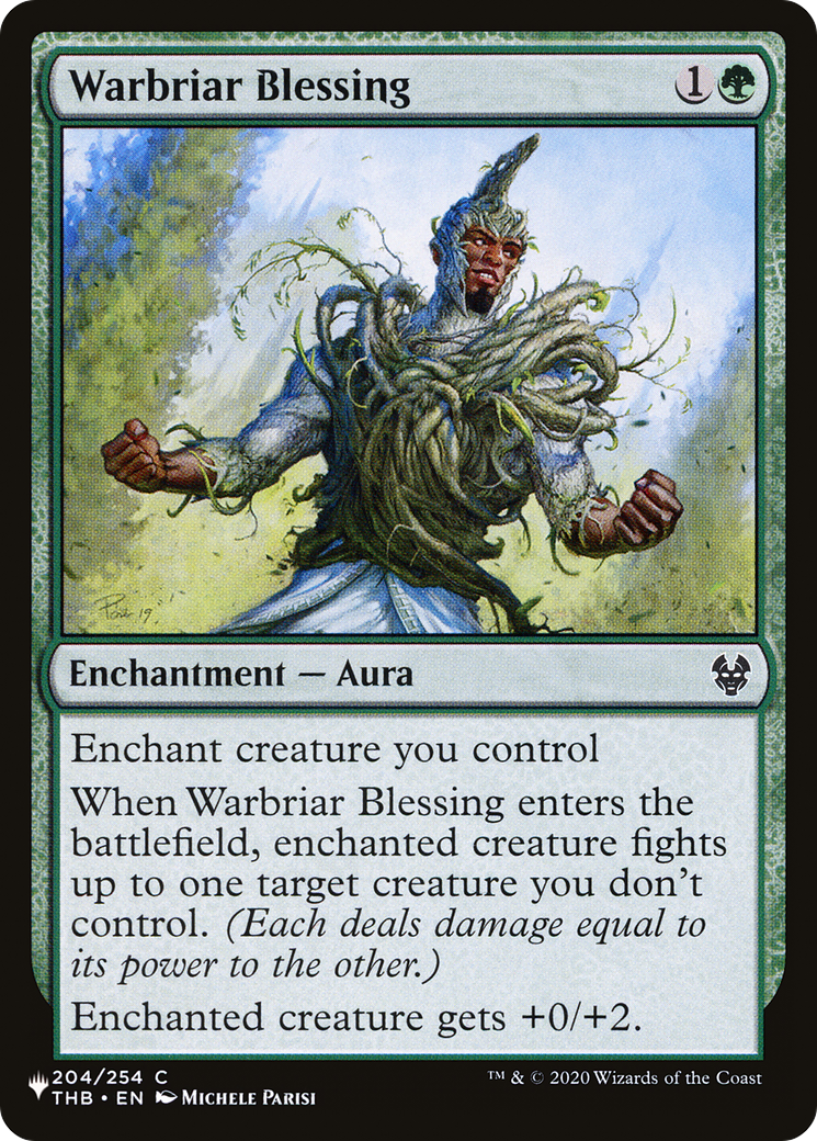 Warbriar Blessing [The List] | Gaming Infinity