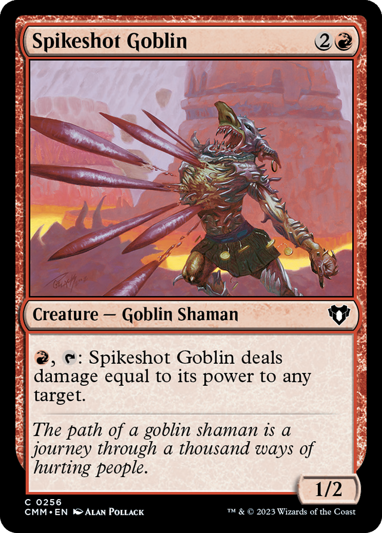 Spikeshot Goblin [Commander Masters] | Gaming Infinity