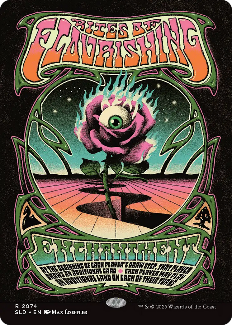 Rites of Flourishing (2074) (Rainbow Foil) [Secret Lair Drop Series] | Gaming Infinity