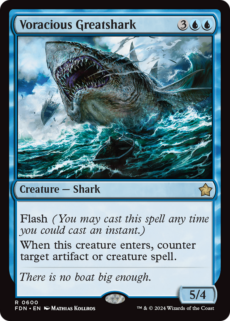 Voracious Greatshark [Foundations] | Gaming Infinity