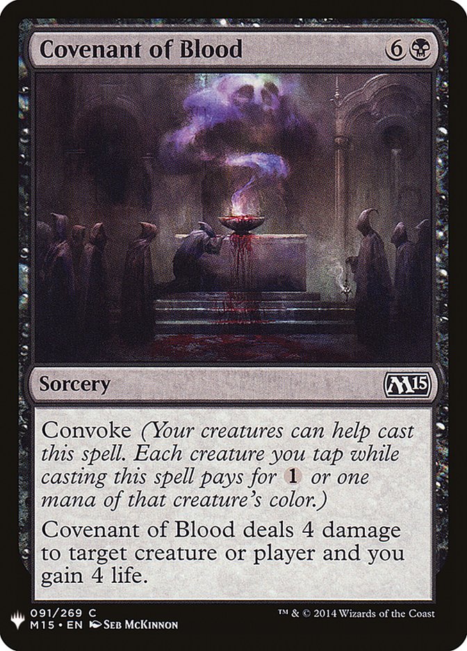Covenant of Blood [Mystery Booster] | Gaming Infinity