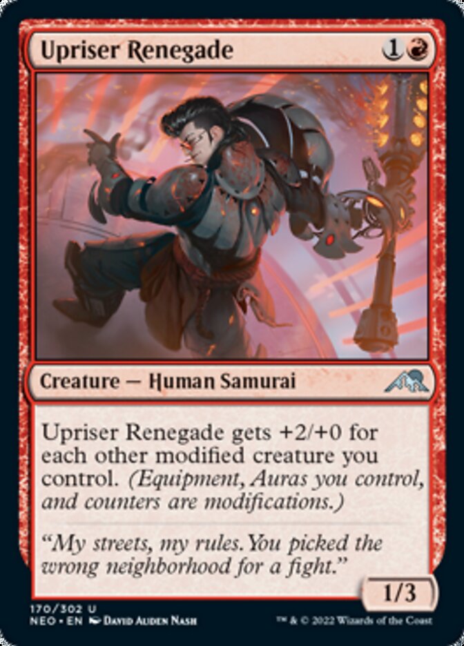 Upriser Renegade [Kamigawa: Neon Dynasty] | Gaming Infinity