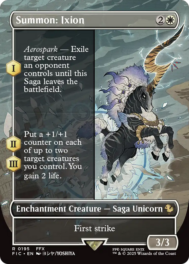 Summon: Ixion (Borderless) [FINAL FANTASY Commander] | Gaming Infinity