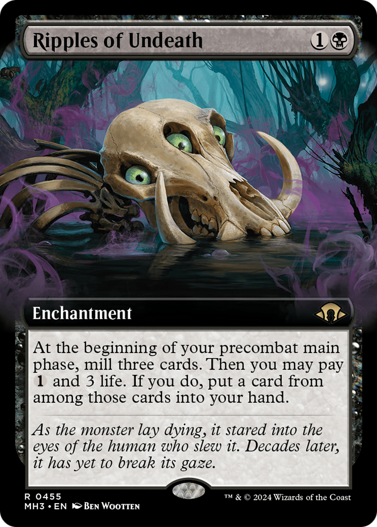 Ripples of Undeath (Extended Art) [Modern Horizons 3] | Gaming Infinity