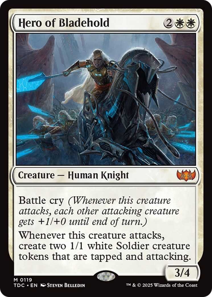 Hero of Bladehold [Tarkir: Dragonstorm Commander] | Gaming Infinity
