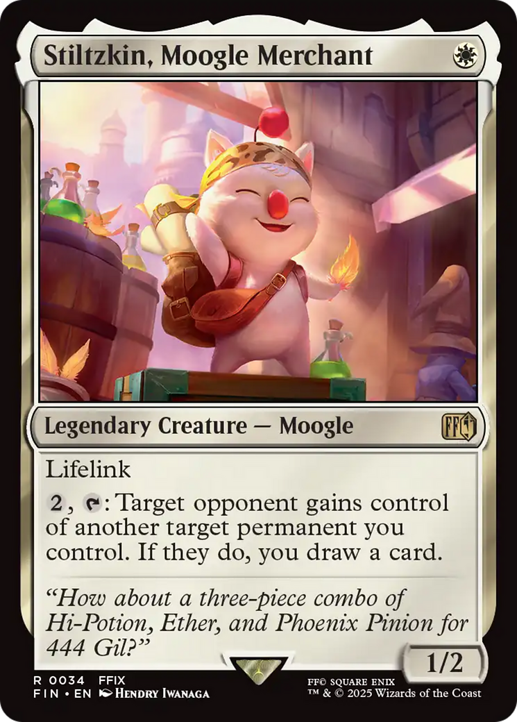 Stiltzkin, Moogle Merchant [FINAL FANTASY] | Gaming Infinity