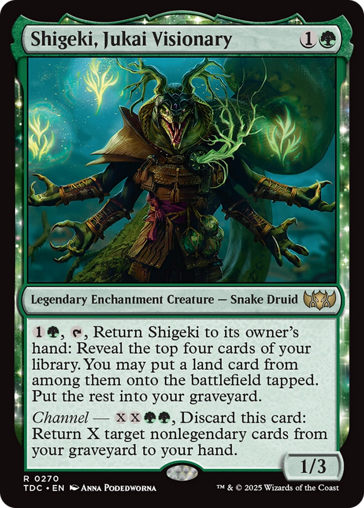 Shigeki, Jukai Visionary [Tarkir: Dragonstorm Commander] | Gaming Infinity