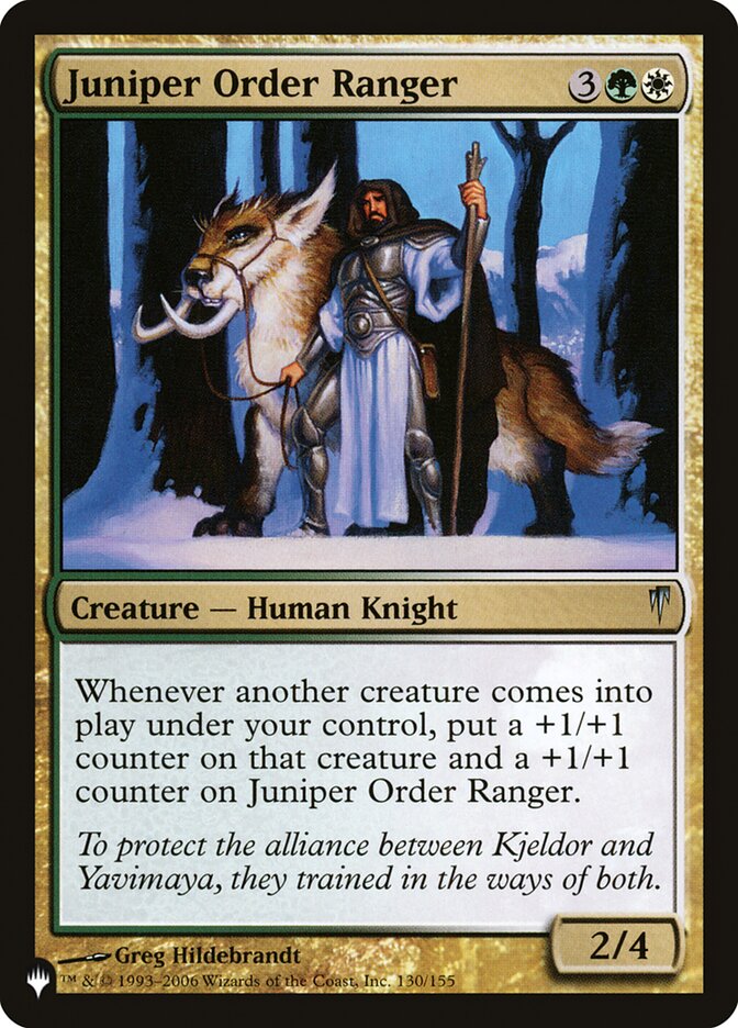 Juniper Order Ranger [The List] | Gaming Infinity