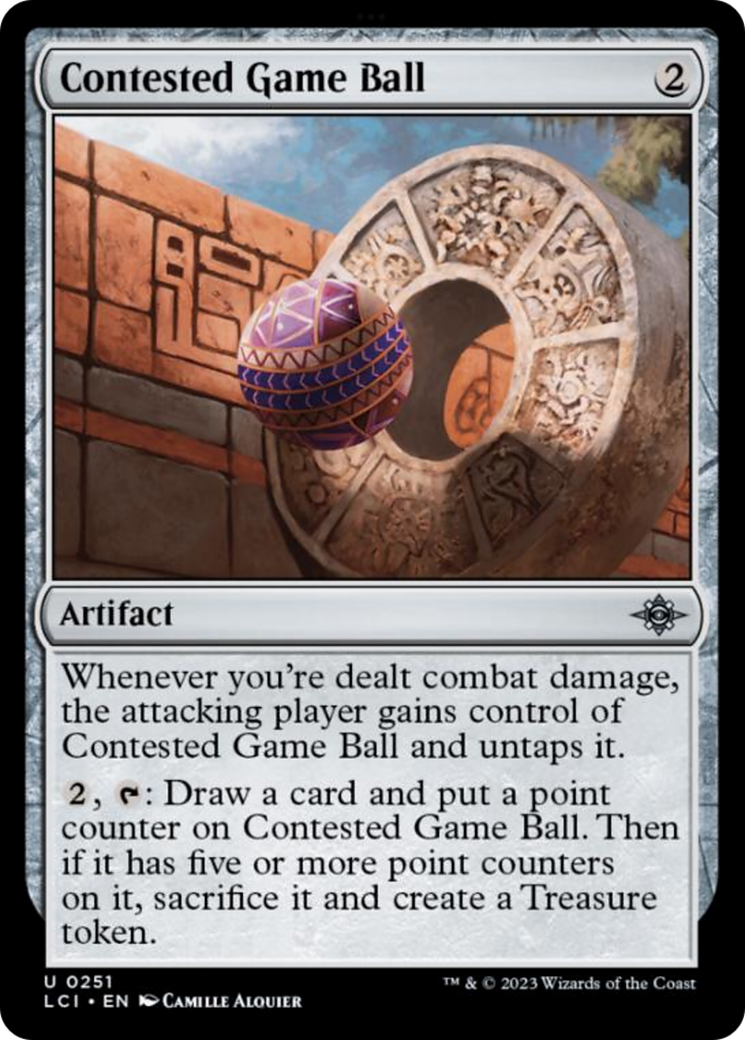 Contested Game Ball [The Lost Caverns of Ixalan] | Gaming Infinity