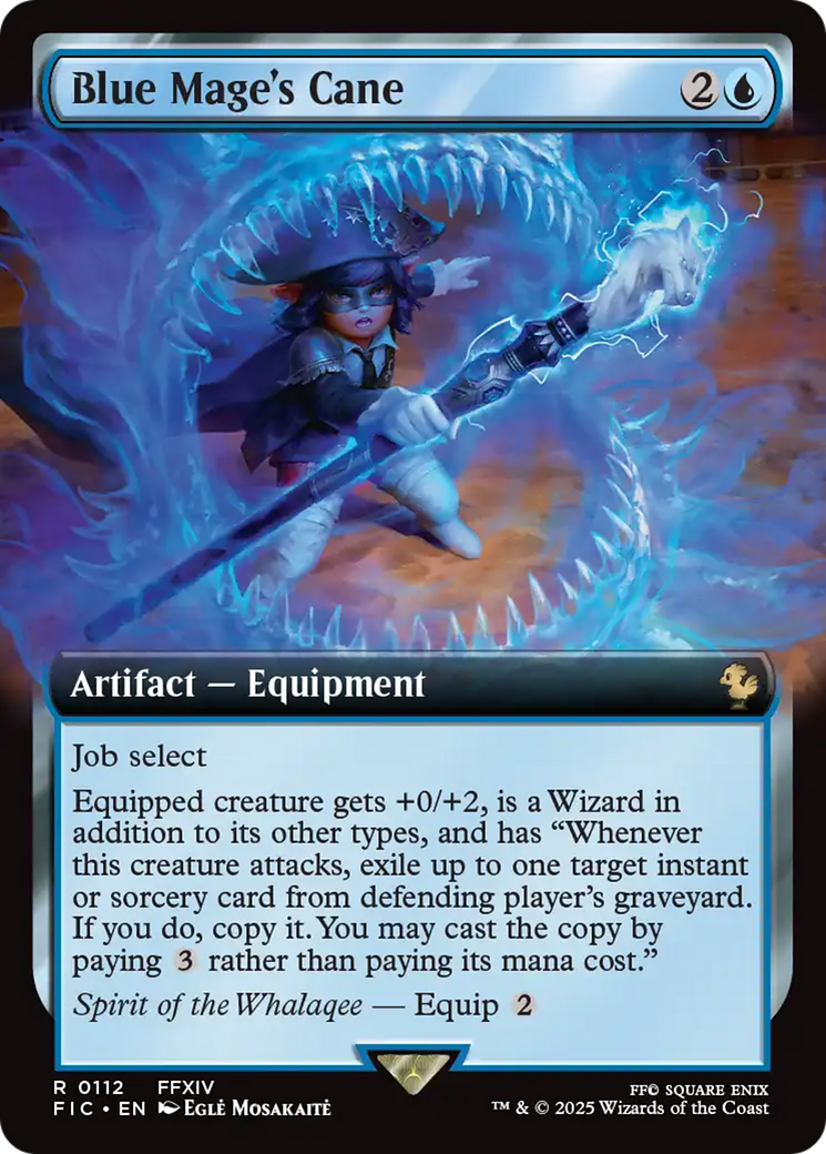 Blue Mage's Cane (Extended Art) [FINAL FANTASY Commander] | Gaming Infinity