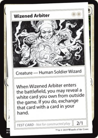 Wizened Arbiter (2021 Edition) [Mystery Booster Playtest Cards] | Gaming Infinity