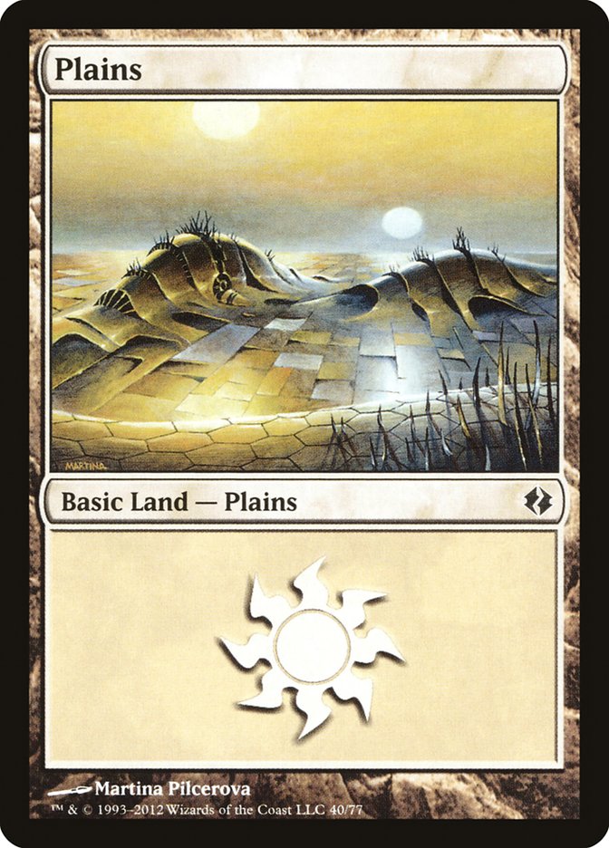 Plains (40) [Duel Decks: Venser vs. Koth] | Gaming Infinity