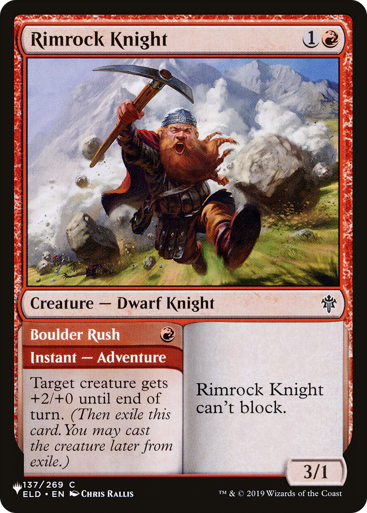 Rimrock Knight [The List] | Gaming Infinity