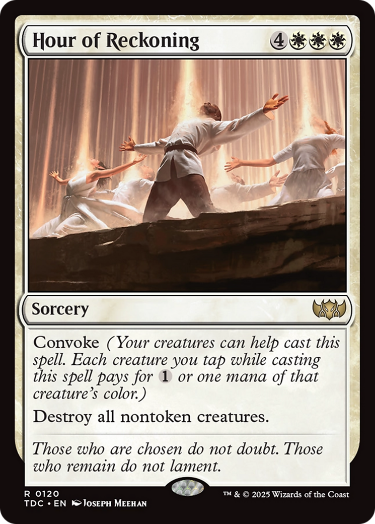 Hour of Reckoning [Tarkir: Dragonstorm Commander] | Gaming Infinity