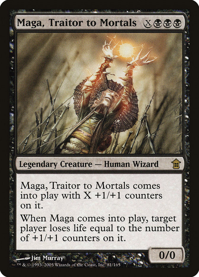 Maga, Traitor to Mortals [Saviors of Kamigawa] | Gaming Infinity