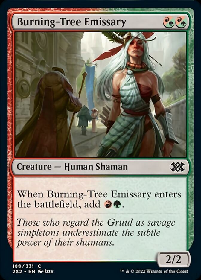 Burning-Tree Emissary [Double Masters 2022] | Gaming Infinity